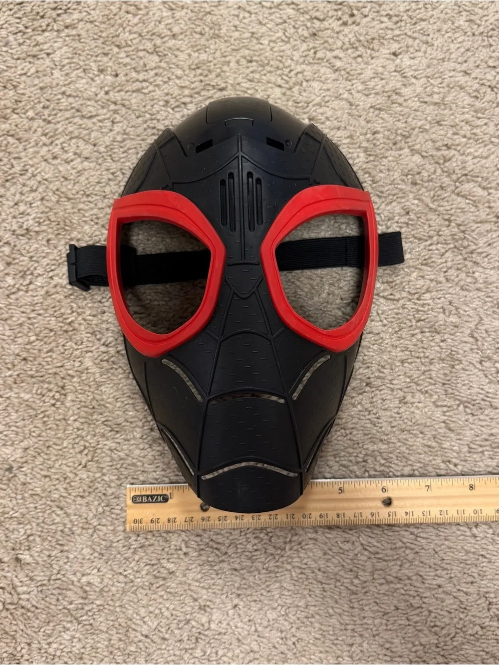 Marvel Miles Morales Mask Spider-Man Across The Universe Black Red with Sounds
